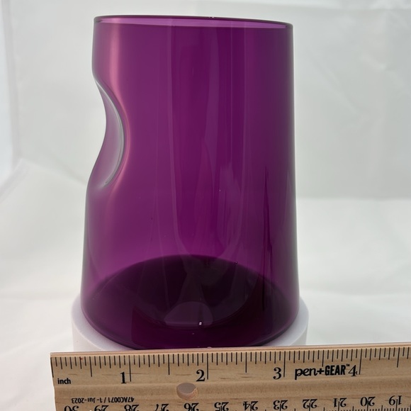 Amethyst Ergo Glass By Glass Artisan Dave Strock - Picture 6 of 6